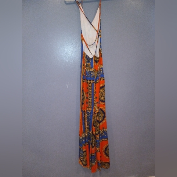 Orange maxi dress - Picture 3 of 3